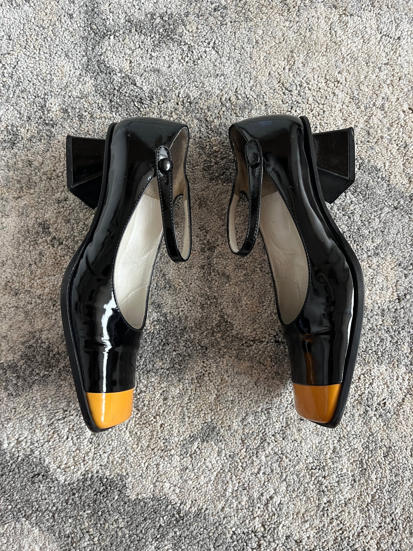 Miu Miu 1990's patent leather shoes