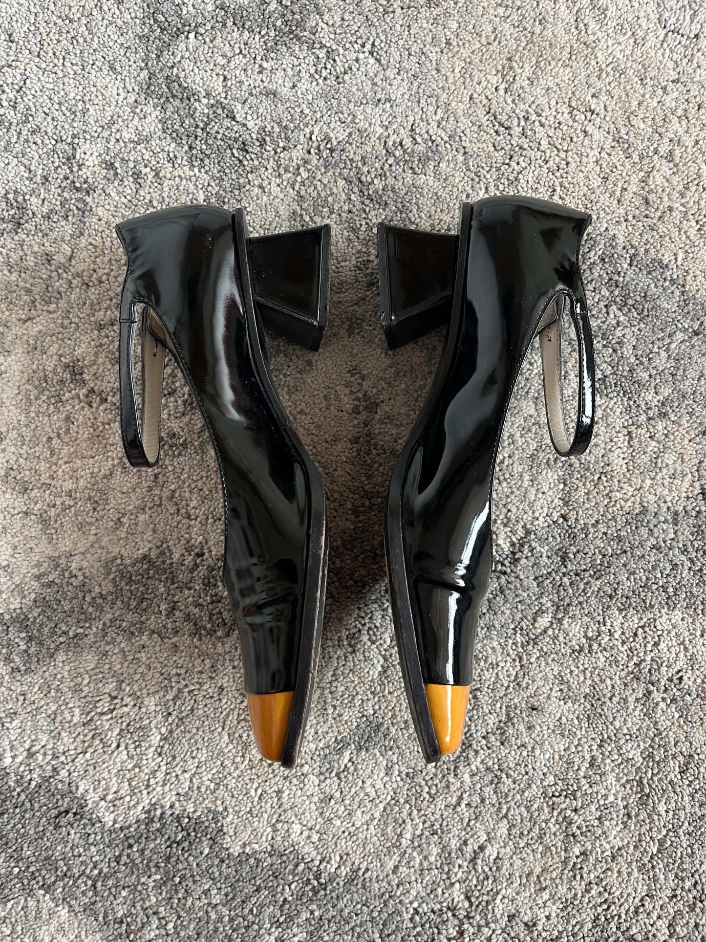 Miu Miu 1990's patent leather shoes