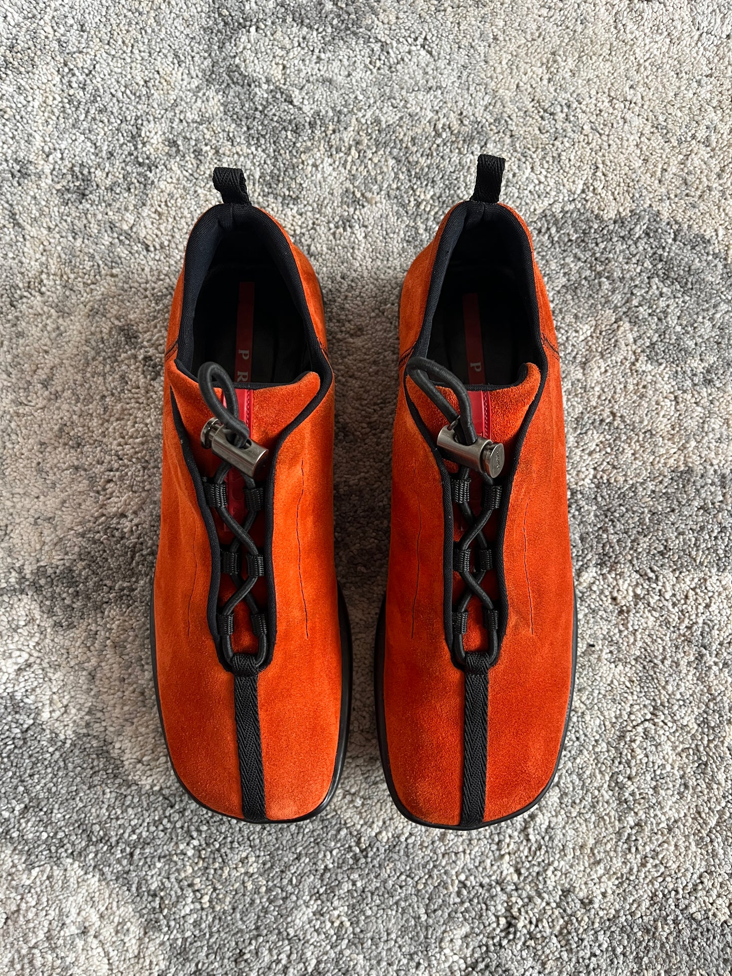 Prada FW1999 suede flat trainers