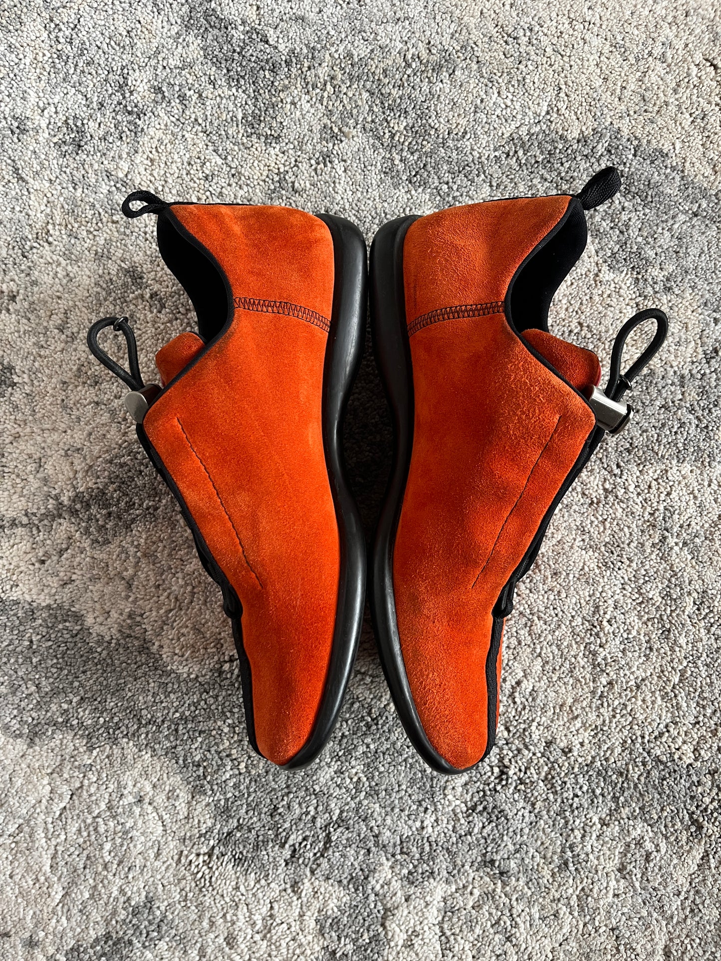 Prada FW1999 suede flat trainers