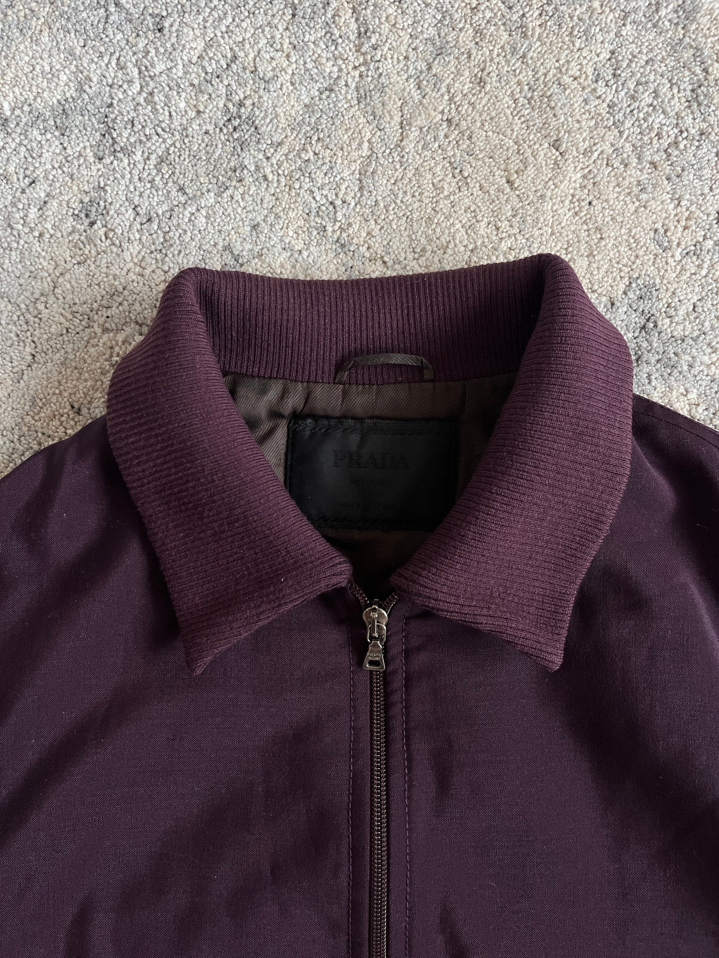 Prada FW2000 mohair & wool jacket