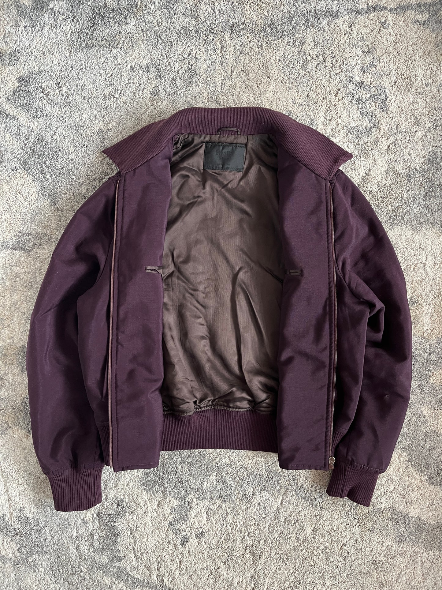 Prada FW2000 mohair & wool jacket