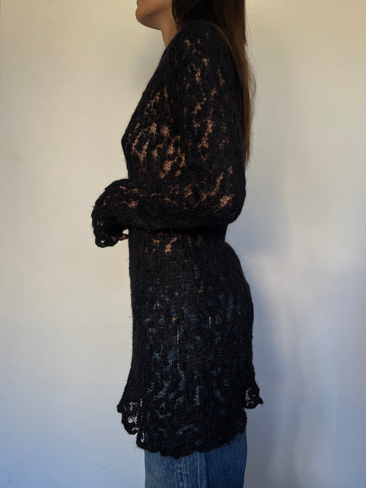 Miu Miu FW1994 mohair mini dress