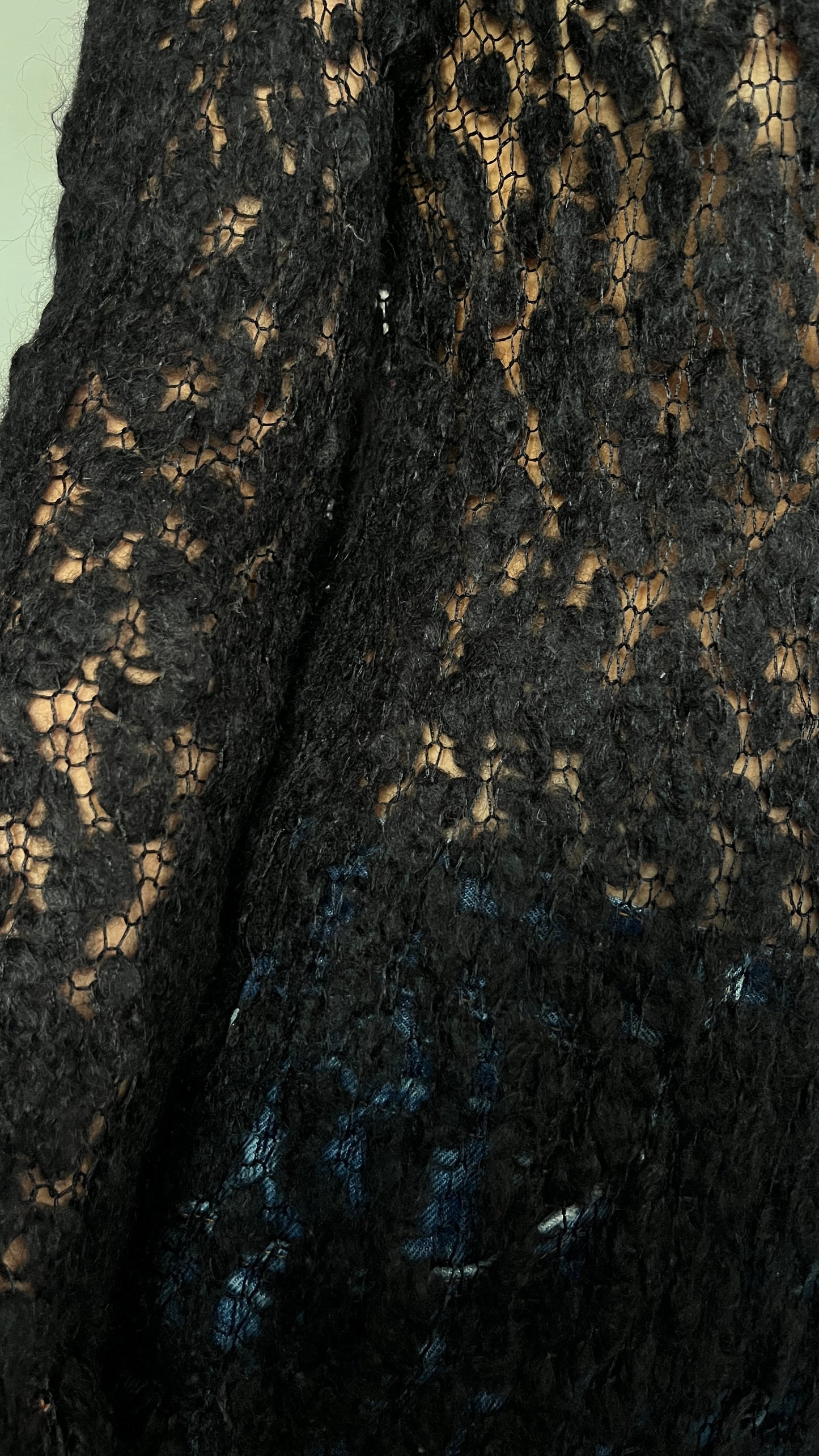 Prada FW1994 mohair mini dress
