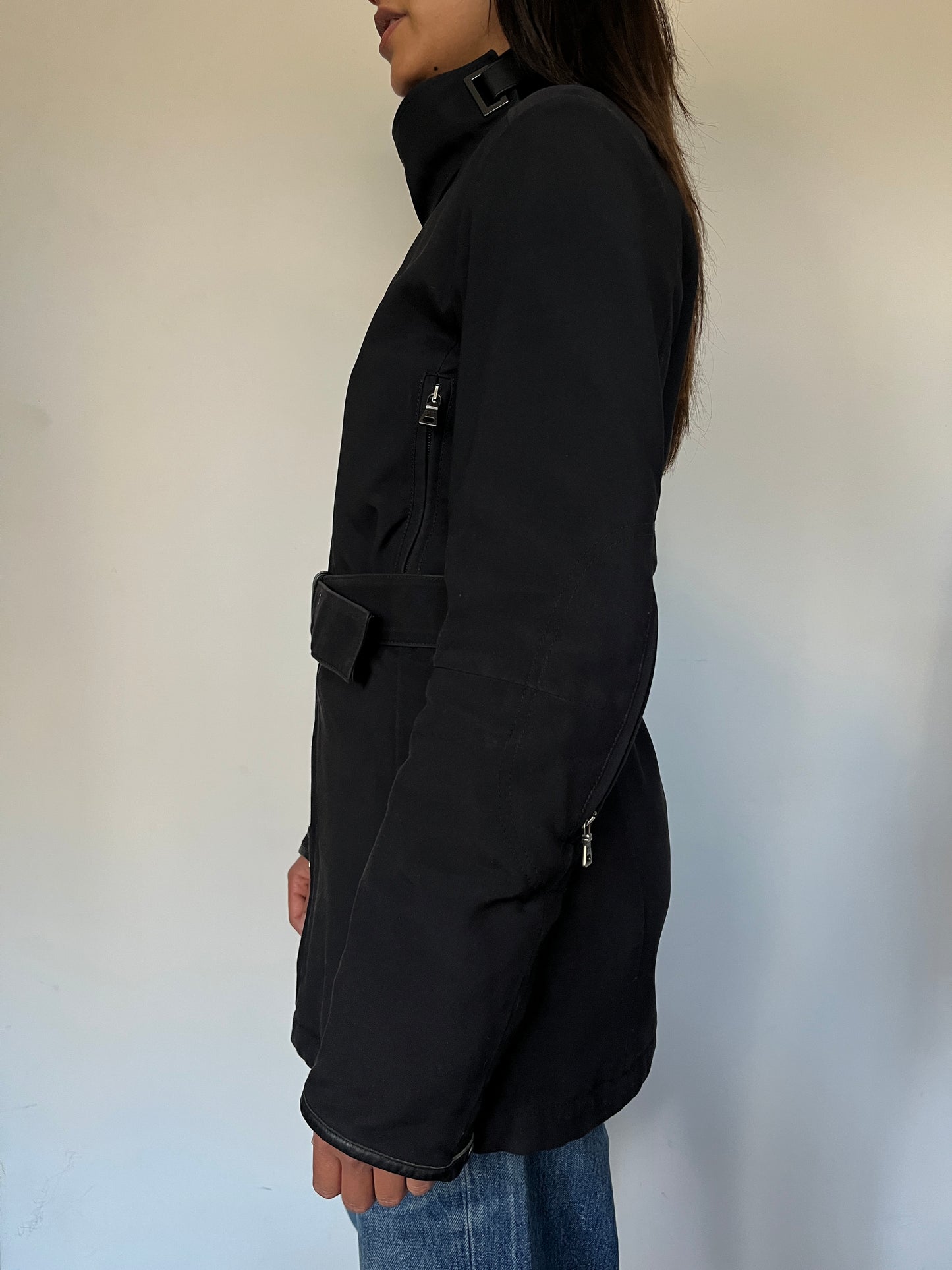 Prada FW1999 nylon belt jacket