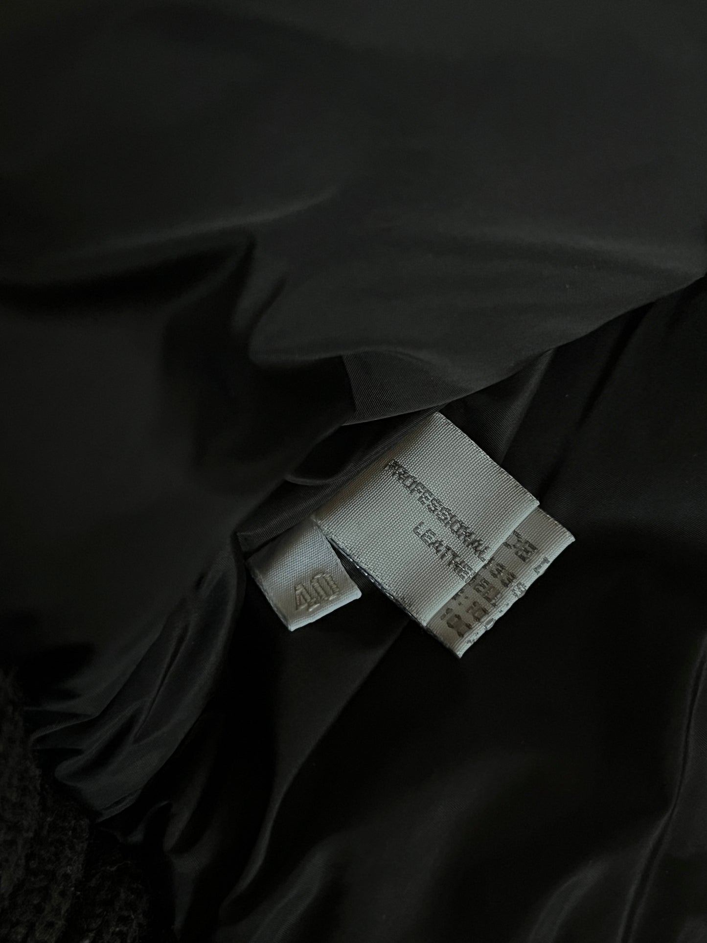 Miu Miu FW1999 leather wool cuffs jacket
