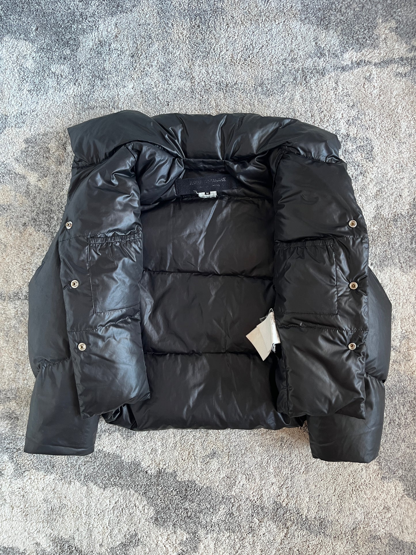 Junya Watanabe AW2004 cropped puffer jacket
