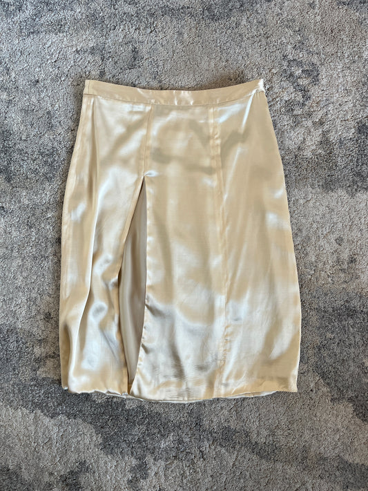 Maison Margiela 2000's slik skirt