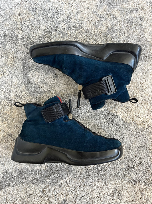 Prada FW1999 suede high trainers
