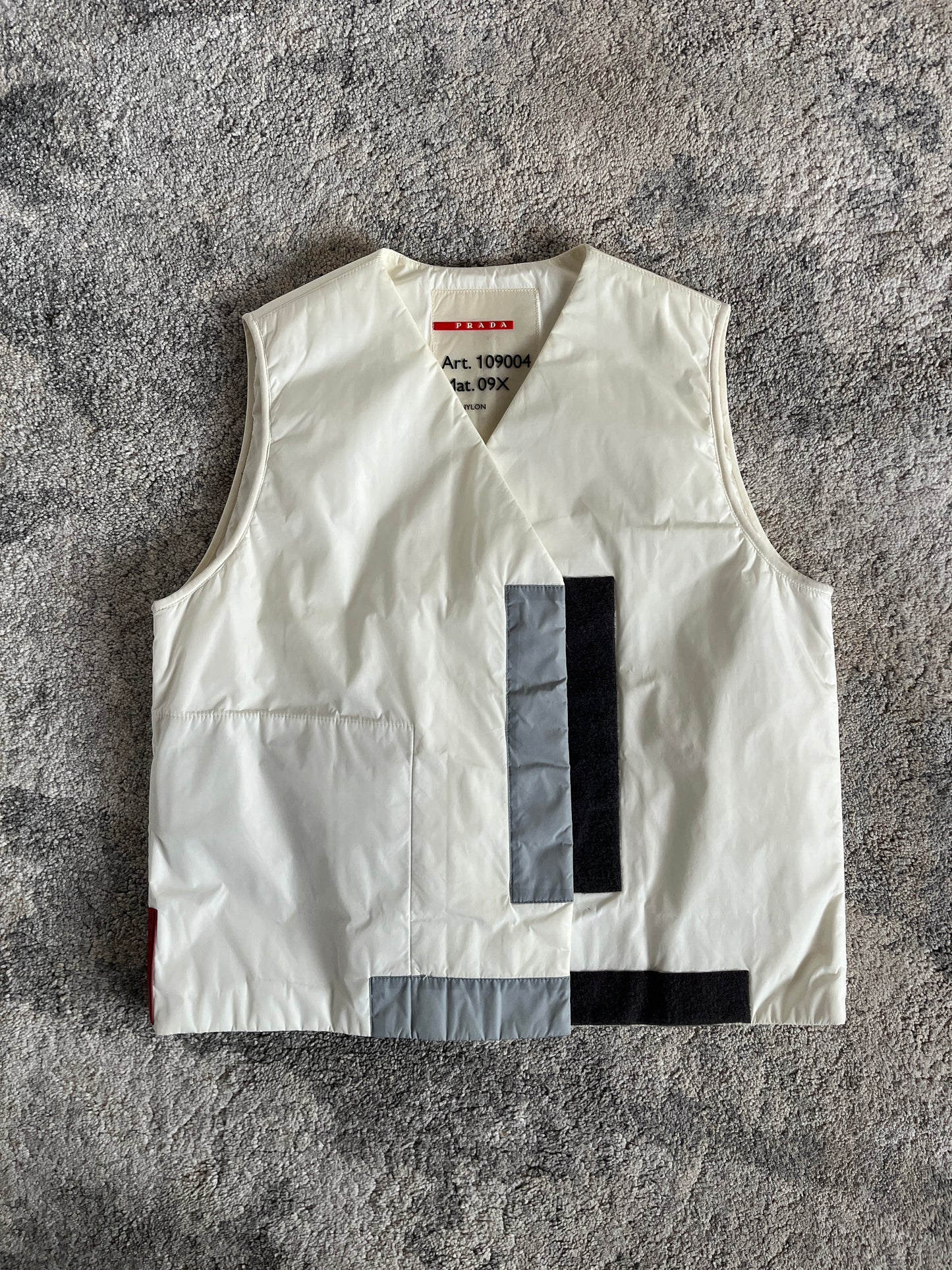 Prada SS19999 kimono nylon padded vest