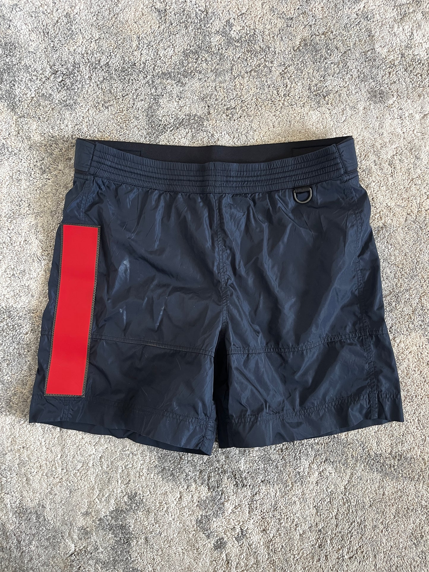 Prada 2003 Luna Rossa nylon swimwear short