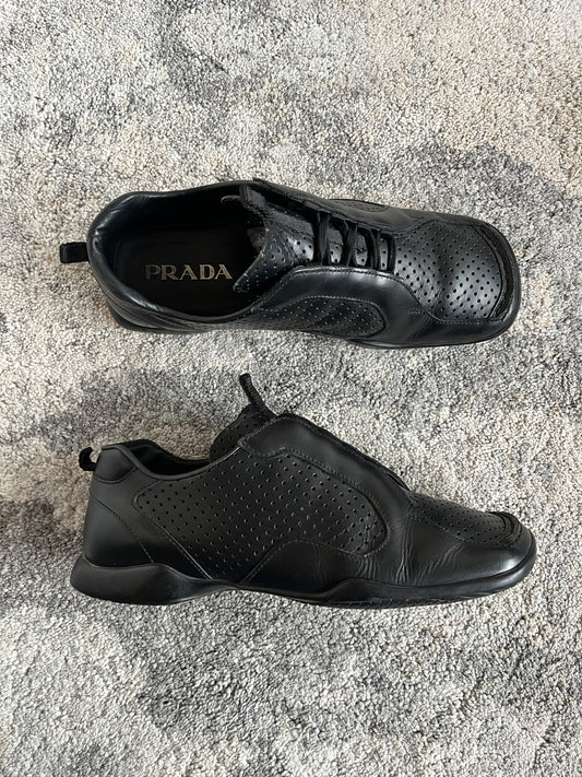 Prada SS2000 leather perfored trainers