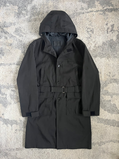 Prada FW1999 heavy nylon long coat