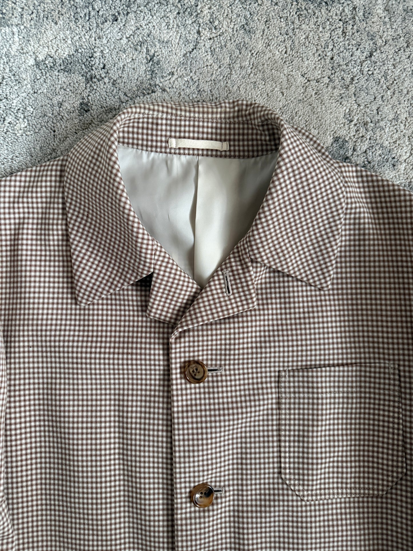 Comme des garçons H+ SS2002 polyester & wool jacket