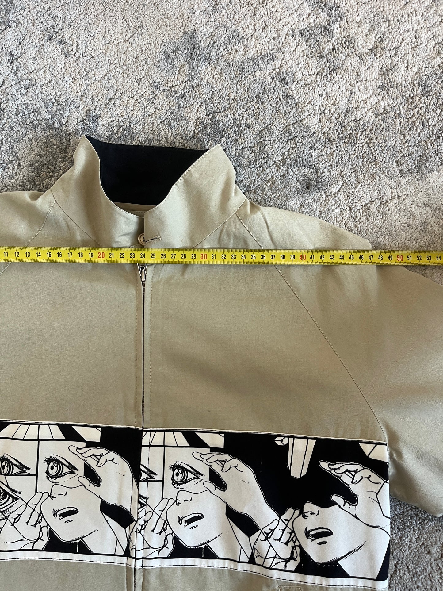 Prada SS2018 comics cotton jacket