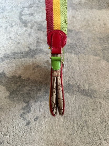 Dior SS2004 rasta monogram bag