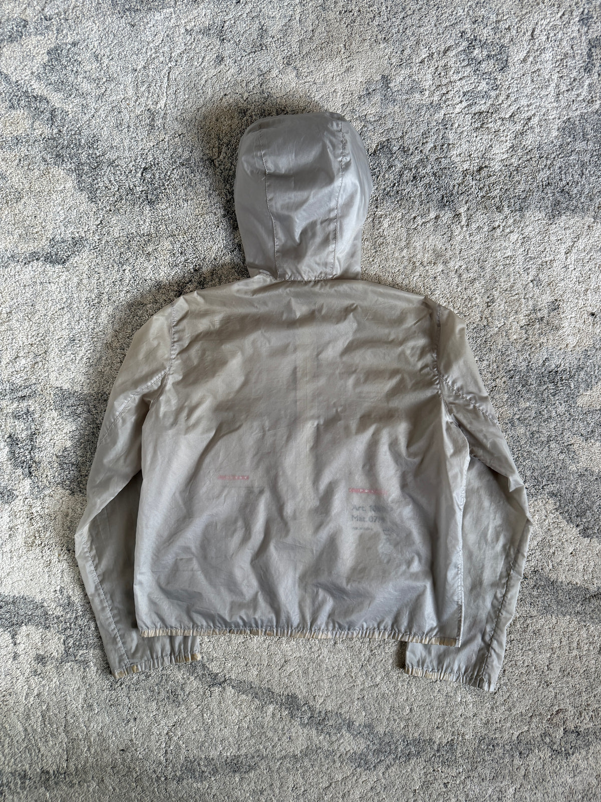 Prada SS1999 transparent nylon jacket