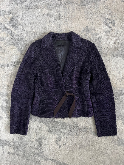 Prada FW2000 astrakan fur jacket