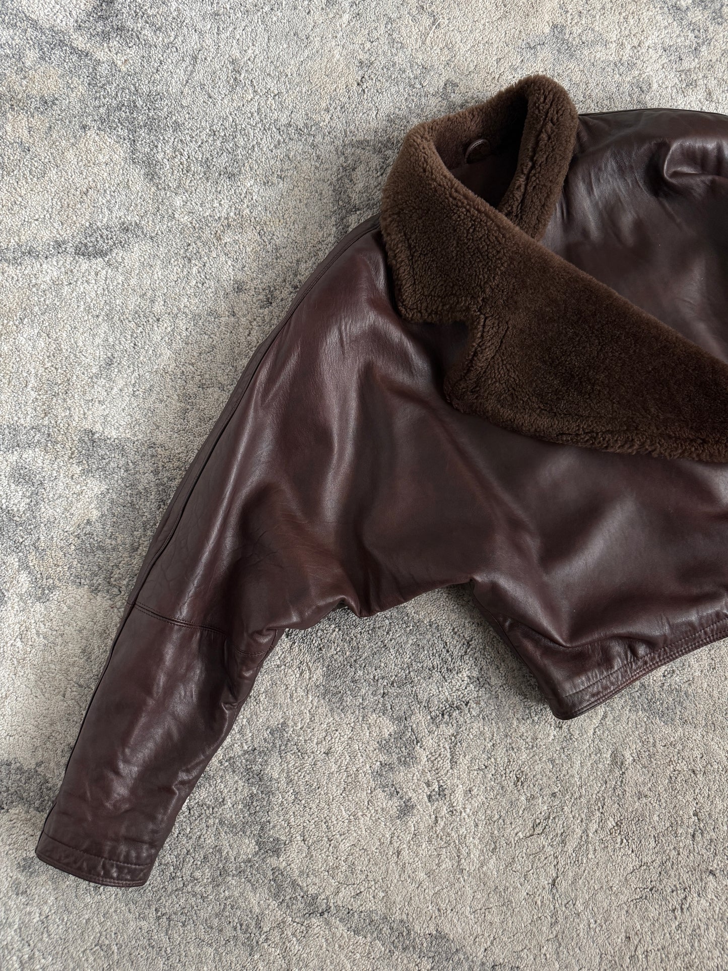 Gianni Versace 1980’s leather jacket