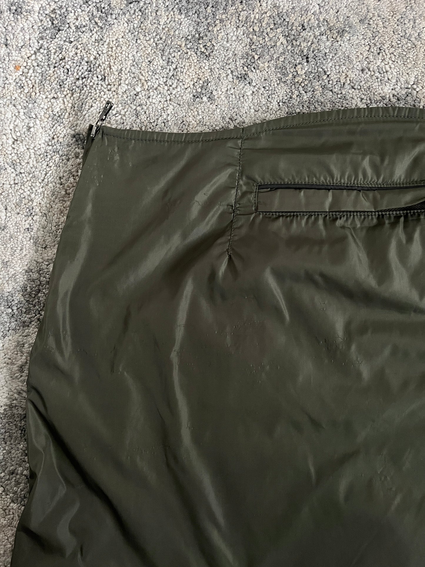 Prada 1999 light nylon skirt