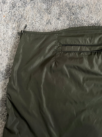 Prada 1999 light nylon skirt