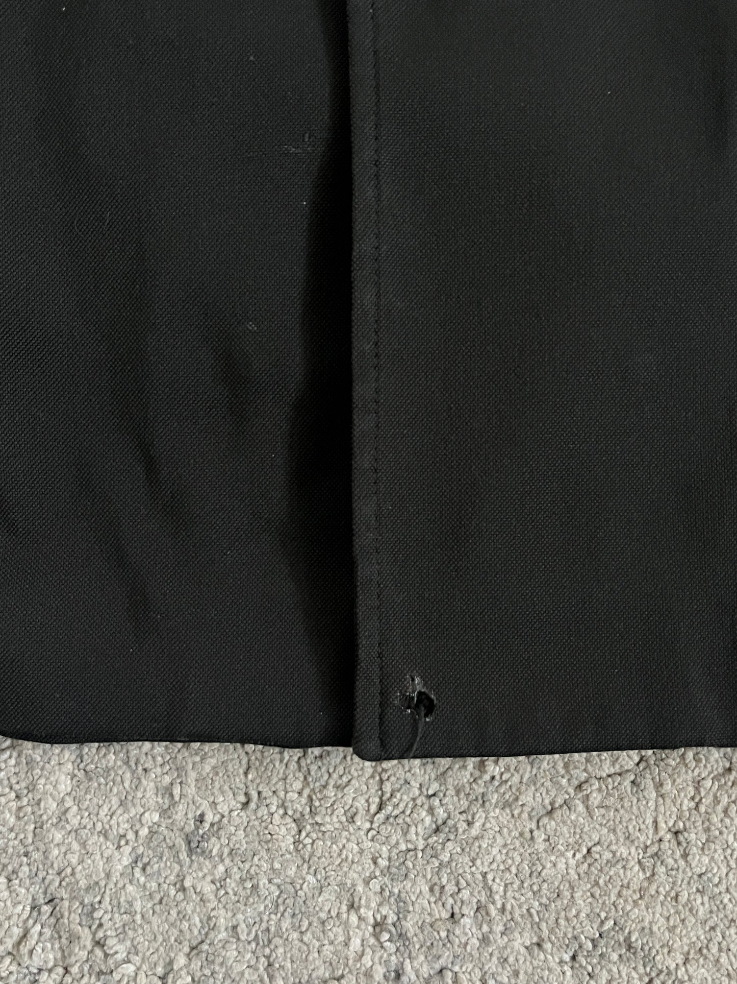 Prada FW1999 heavy nylon long coat