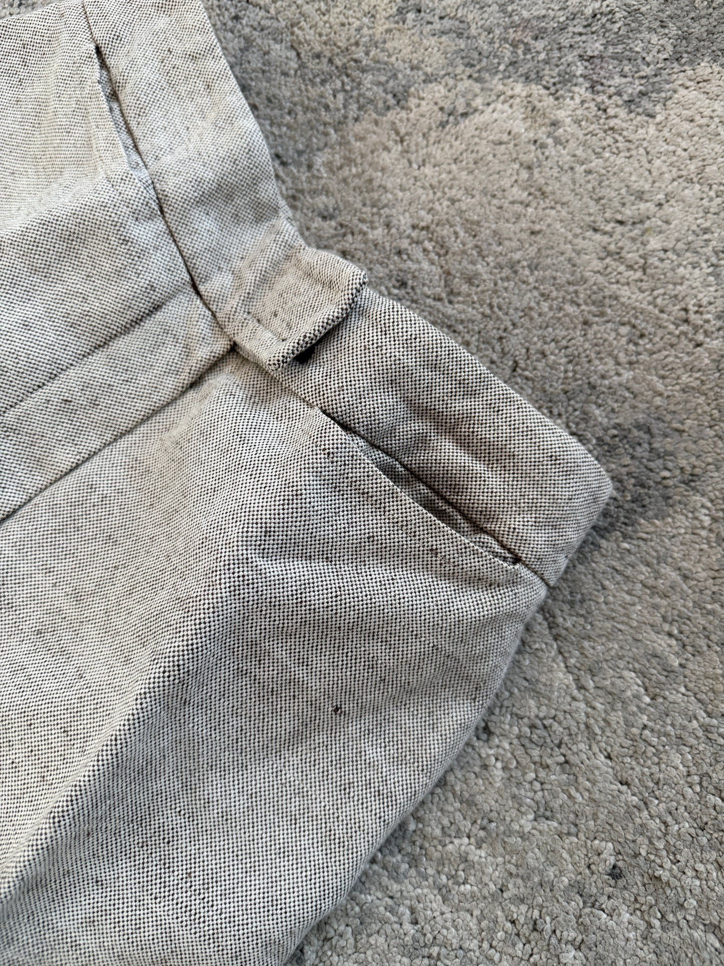 Prada SS1999 linen & cotton capri