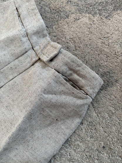 Prada SS1999 linen & cotton capri