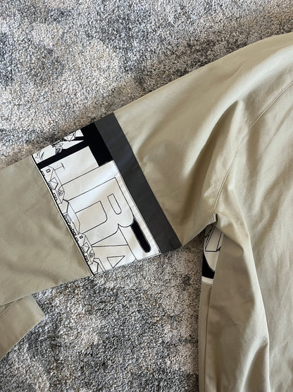 Prada SS2018 comics cotton jacket