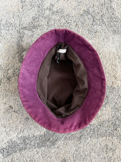 Miu Miu 1990’s suede hat