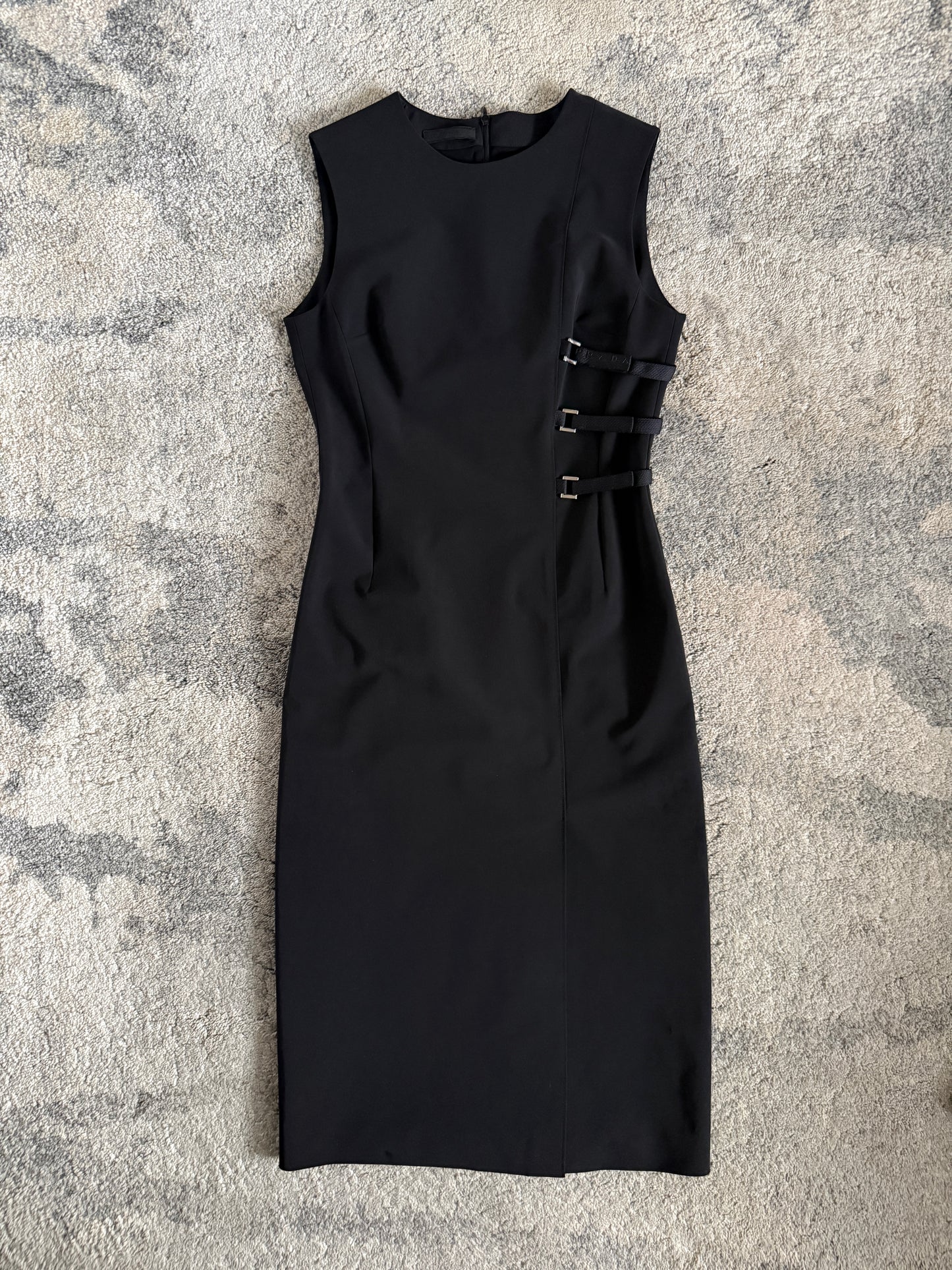 Prada 1999 nylon velcro dress