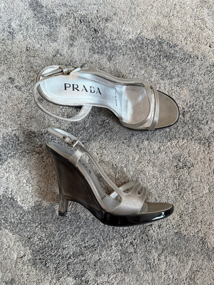 Prada SS1998 glass heels