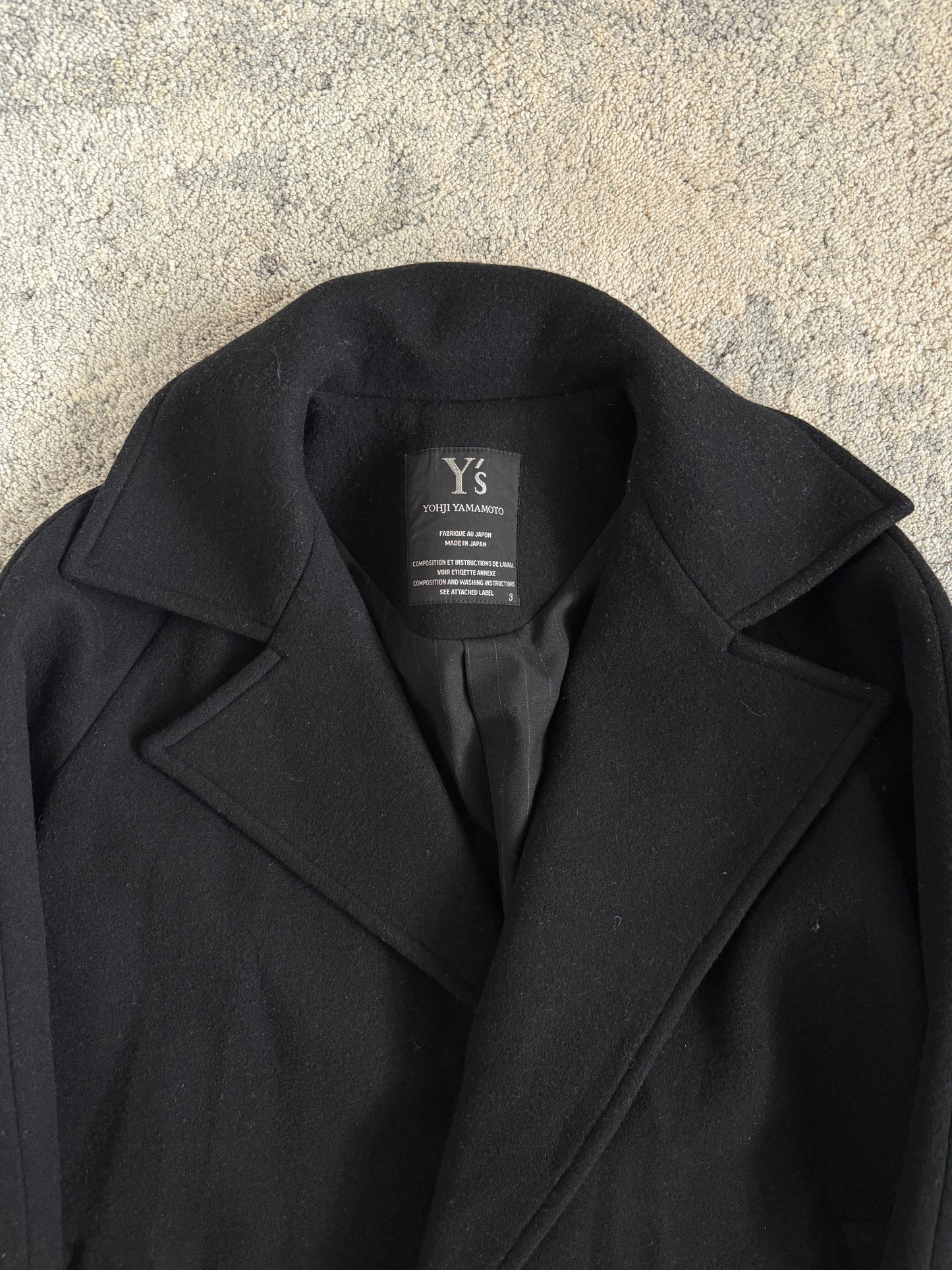Yohji Yamamoto 2000’s Y’s wool jacket