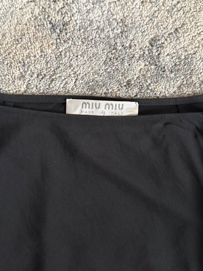 Miu Miu SS2000 polyester skirt