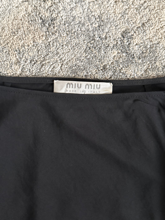 Miu Miu SS2000 polyester skirt