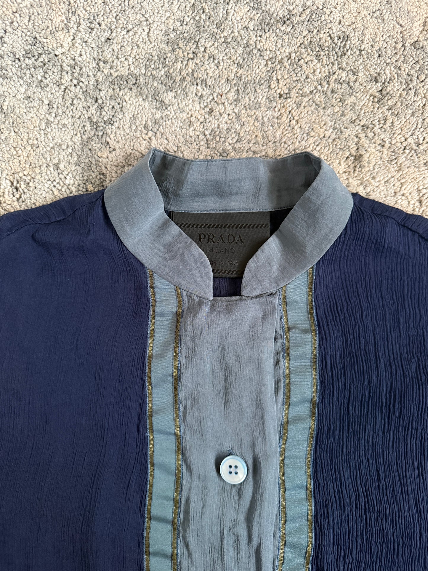 Prada SS1997 silk light jacket