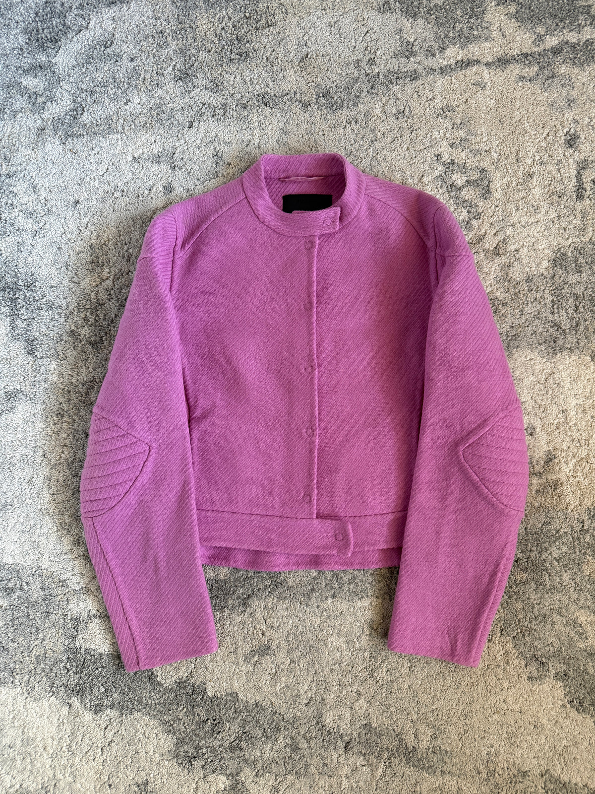Prada FW1998 wool motorcycle jacket