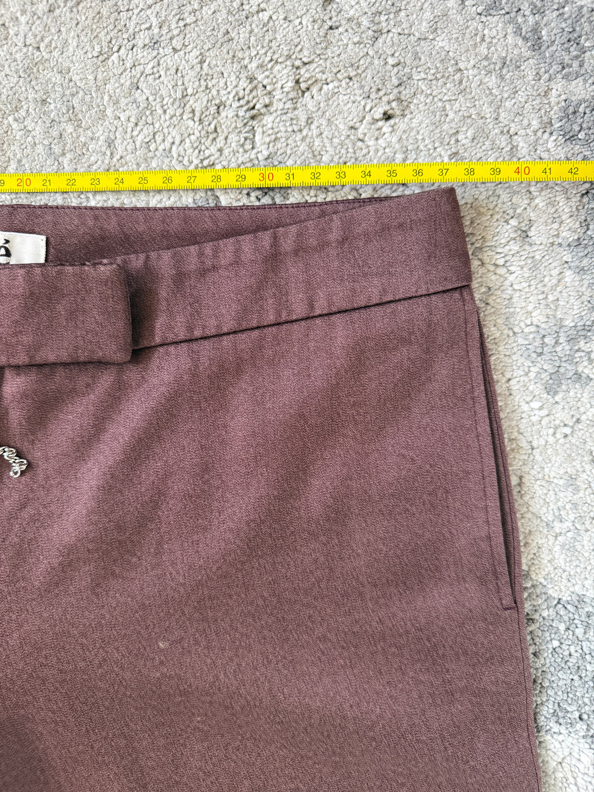 Chloé FW2001 flared pants