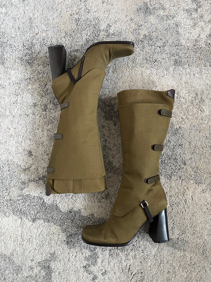 Prada FW1999 convertible pockets boots