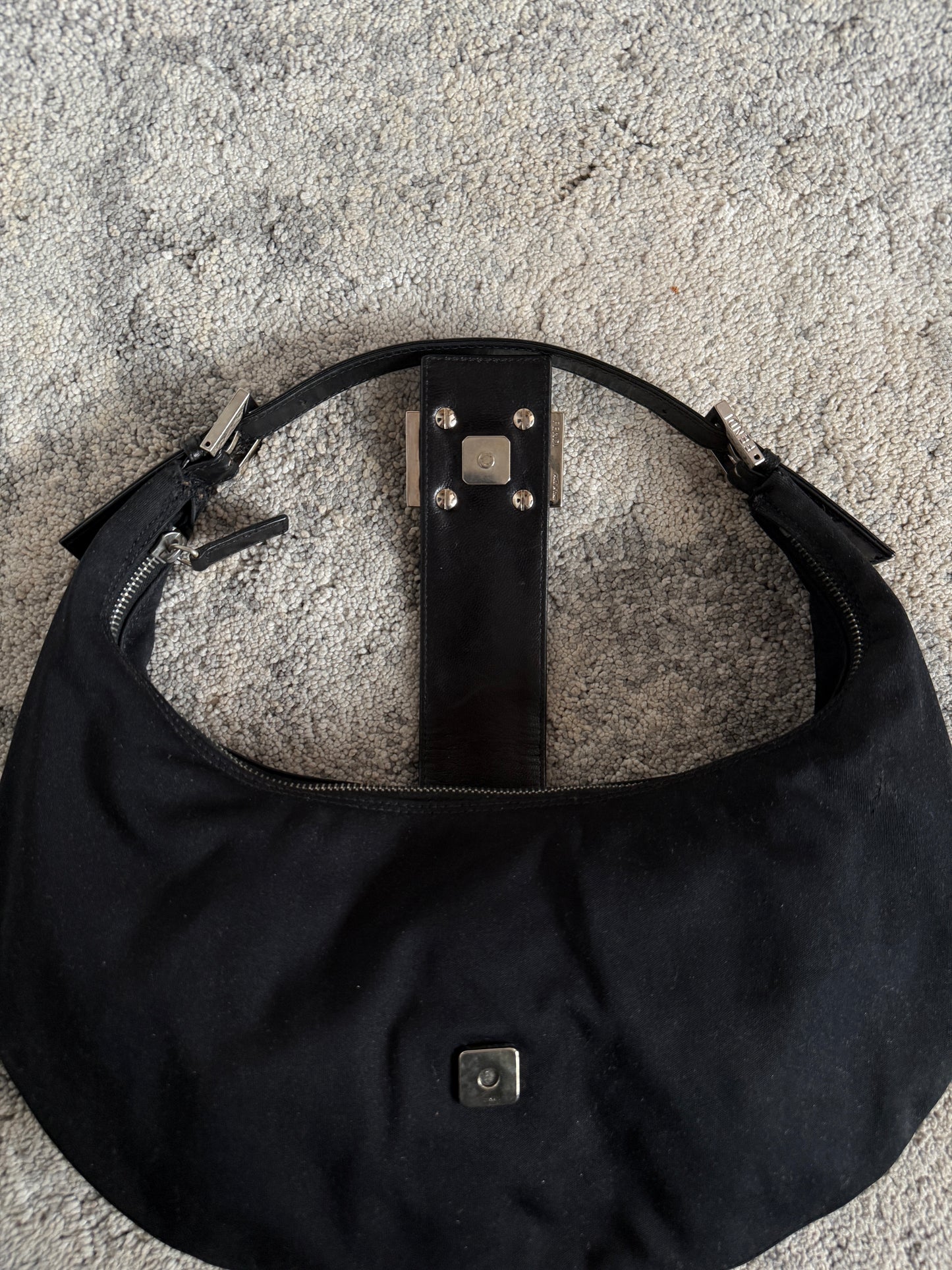 Fendi 2000’s nylon baguette bag