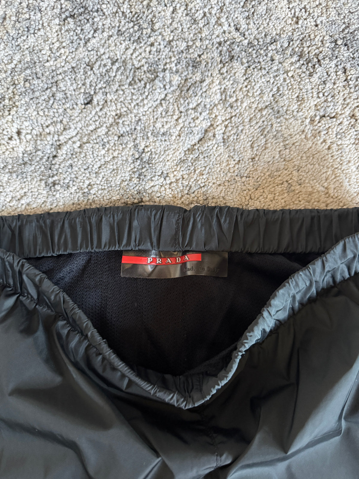 Prada FW1999 nylon track pants