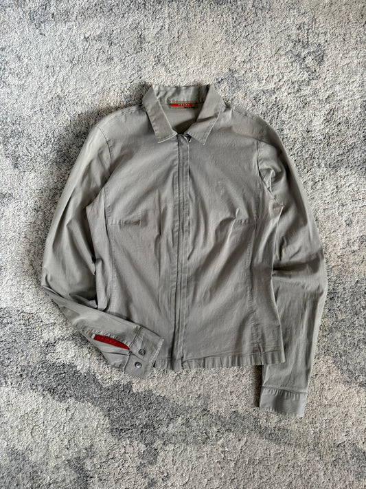 Prada 2000’s cotton zip shirt