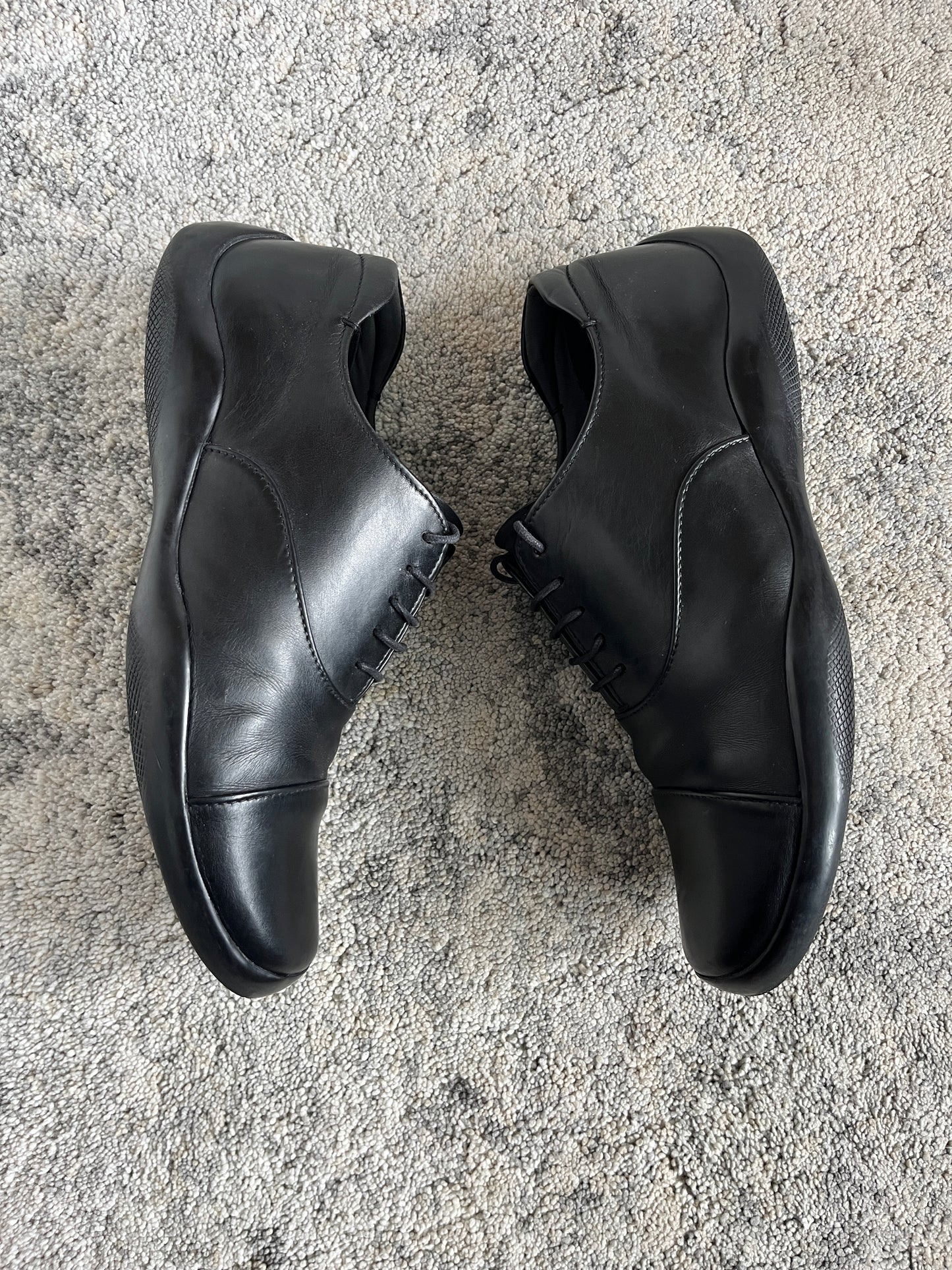 Prada SS1999 sport leather derby