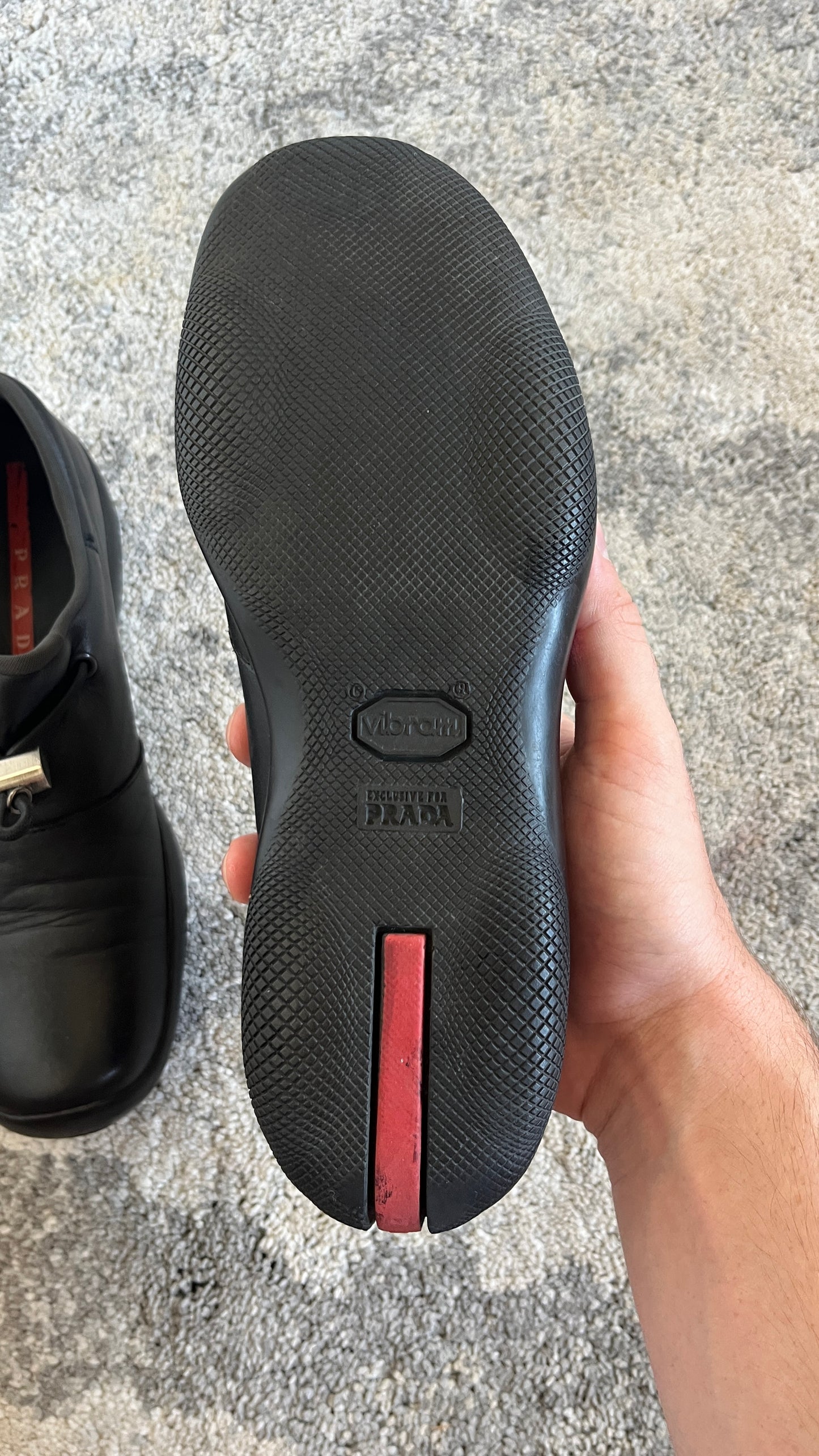Prada SS1999 leather trainers