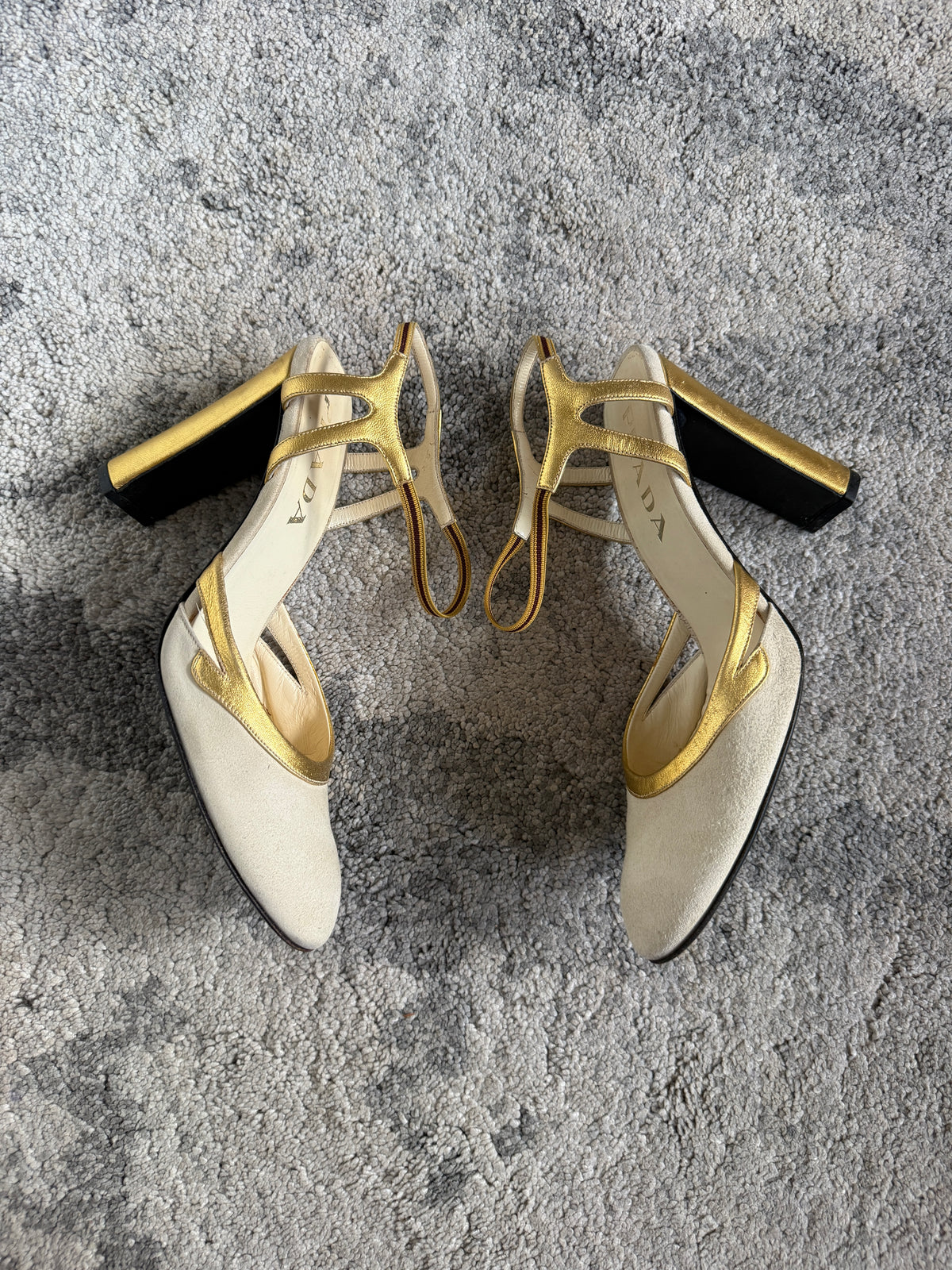 Prada SS2000 leather heels