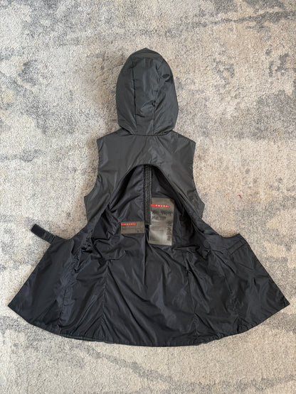 Prada FW1999 padded nylon vest/dress