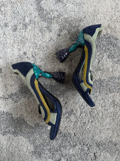 Prada SS2008 fairy suede special heels