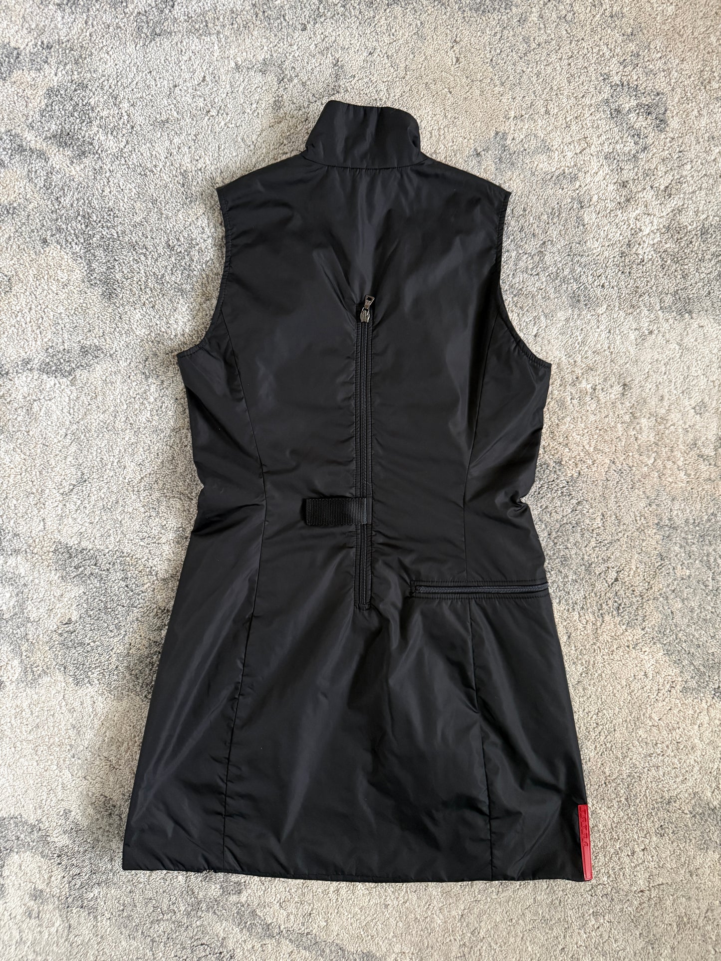 Prada 1999 padded nylon dress