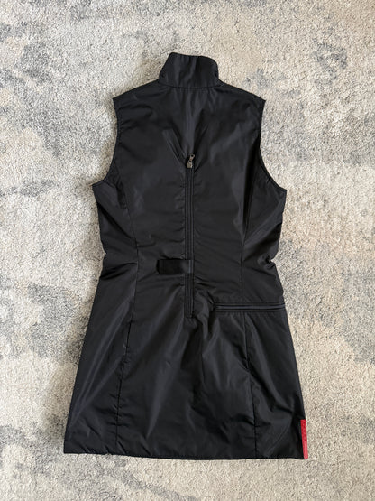 Prada 1999 padded nylon dress