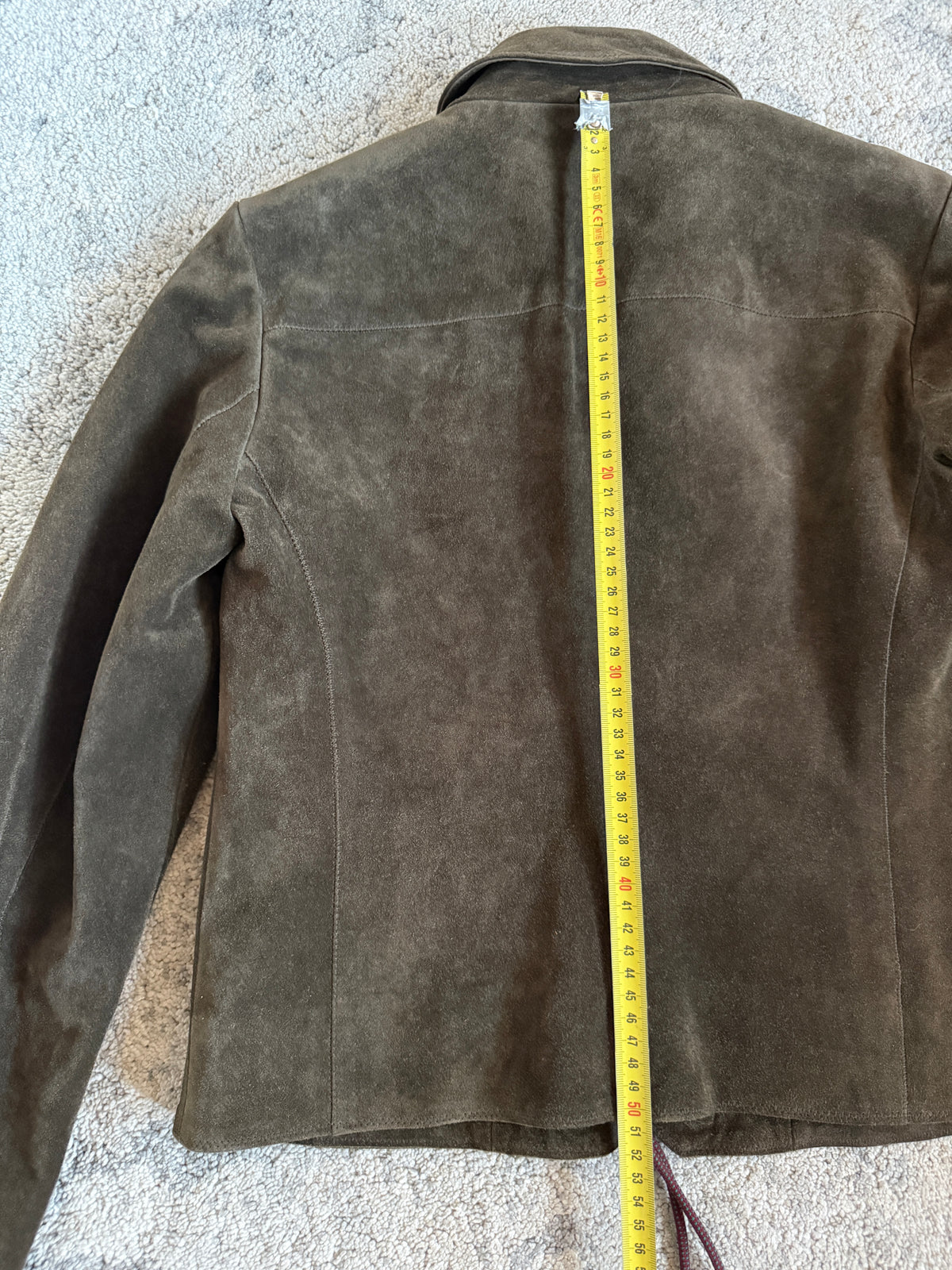 Miu Miu FW1999 suede leather jacket
